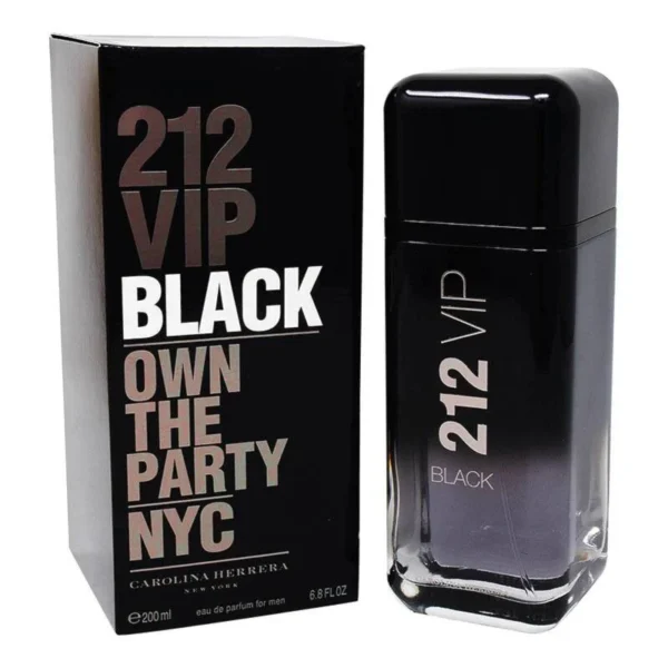 212 Vip Black Carolina Herrera Eau De Parfum 100 ml