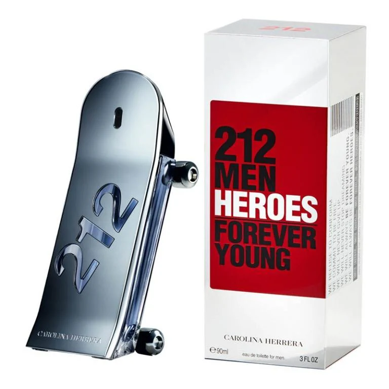 212 Men Heroes Carolina Herrera Eau De Toilette 100 ml