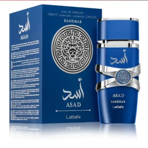 Asad Zanzibar Lattafa 100ml - Hombre - Eu de Parfum